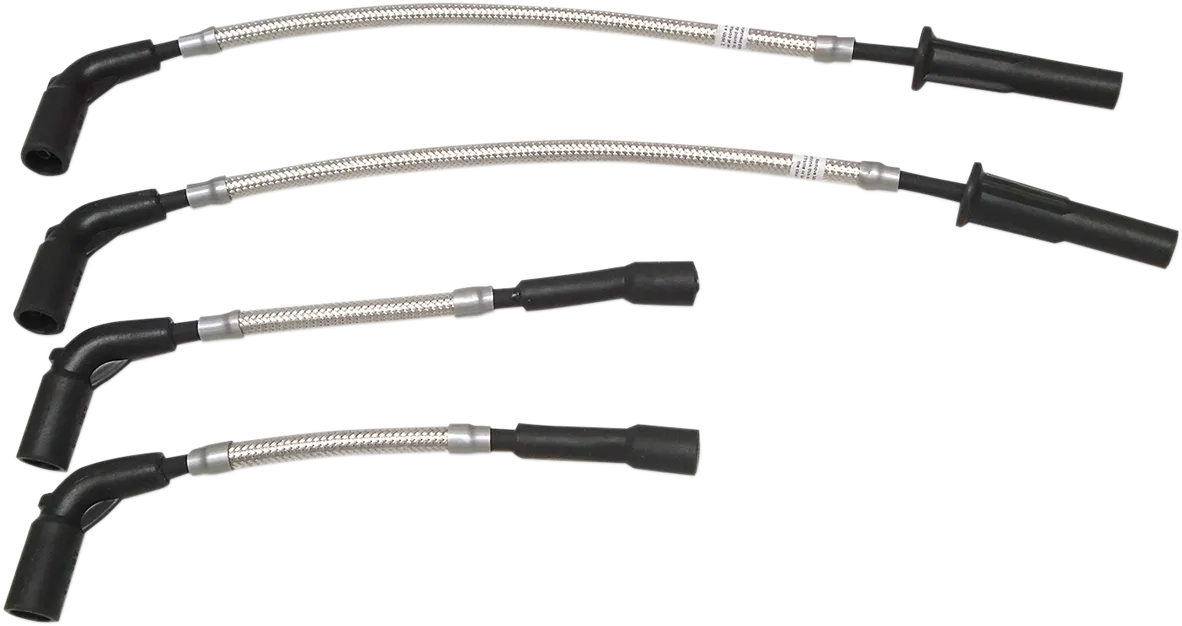 2104-0346 - MAGNUM Spark Plug Wire Set - Polished Stainless - Softail '18  3047S