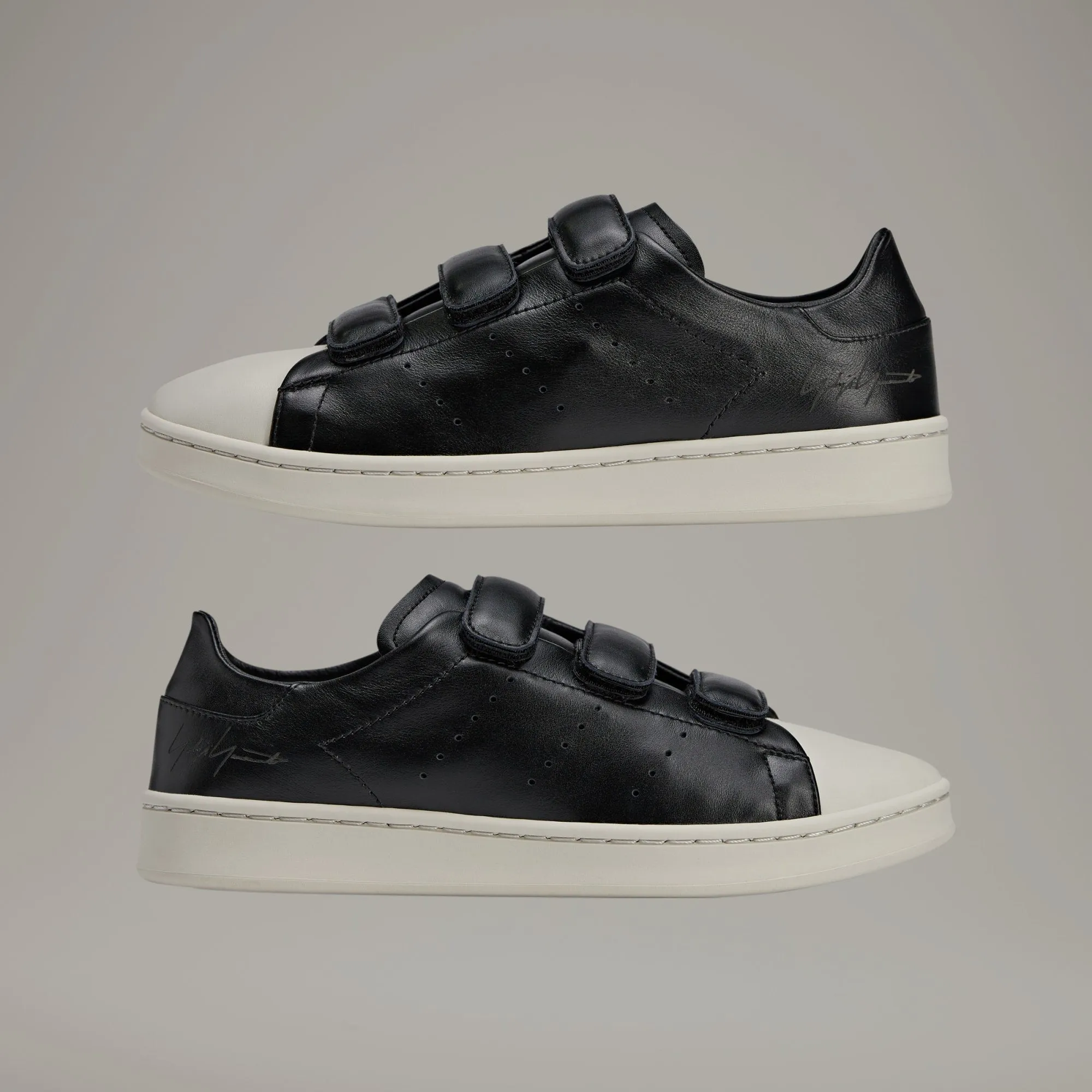 adidas Y-3 Stan Smith Hook-And-Loop Black / Black