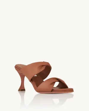 Aquazzura | Twist Sandal 75 in Cuoio
