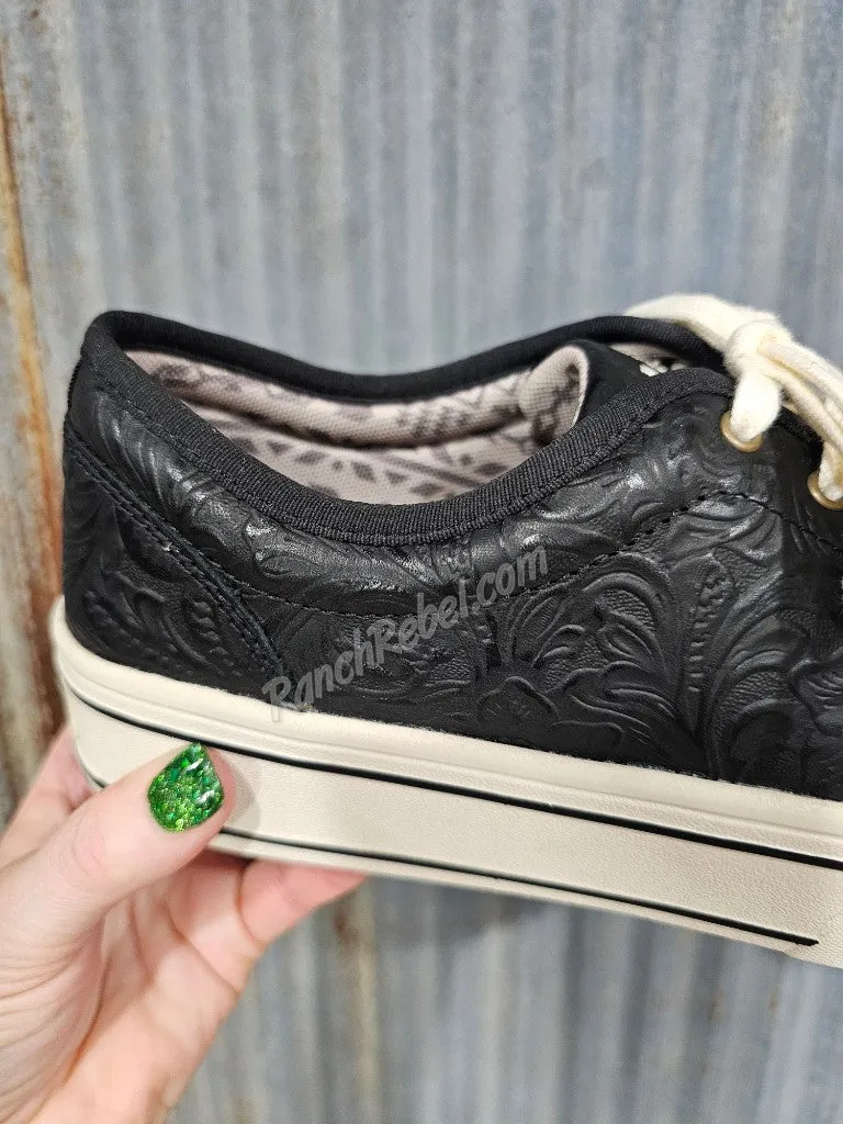 Ariat Skylar Black Floral Emboss #5960