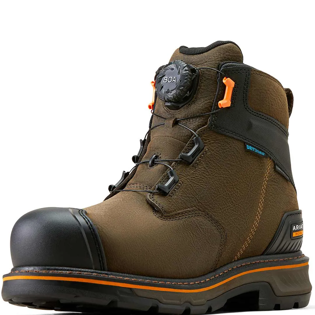 Ariat Work Men's Stump Jumper 6" BOA Waterproof Composite Toe Boot