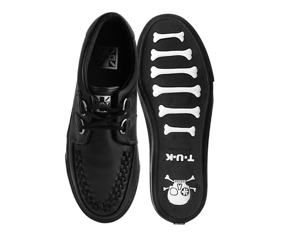 Black Leather D-Ring VLK Sneaker