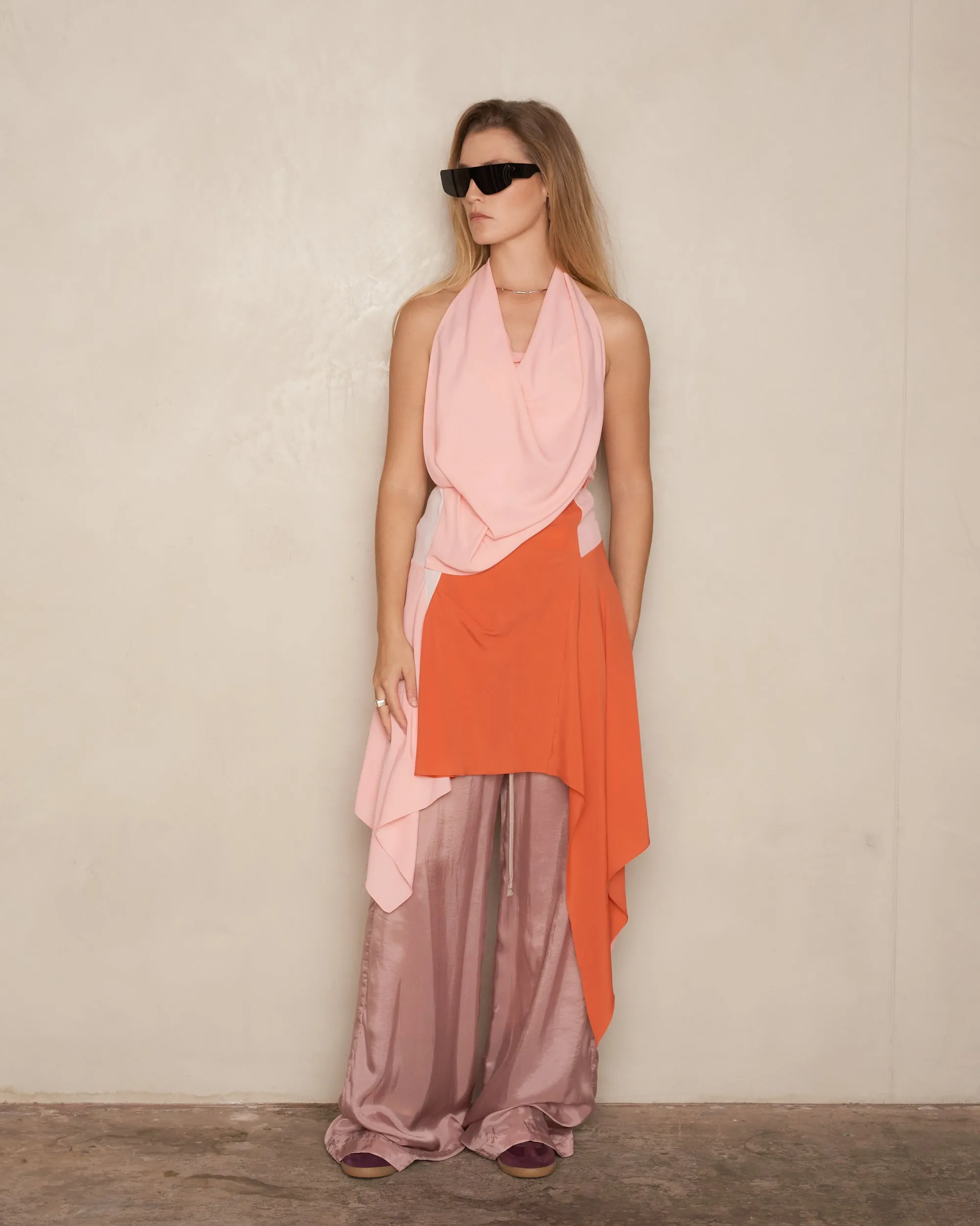 Blush Coral Jogakbo Dress