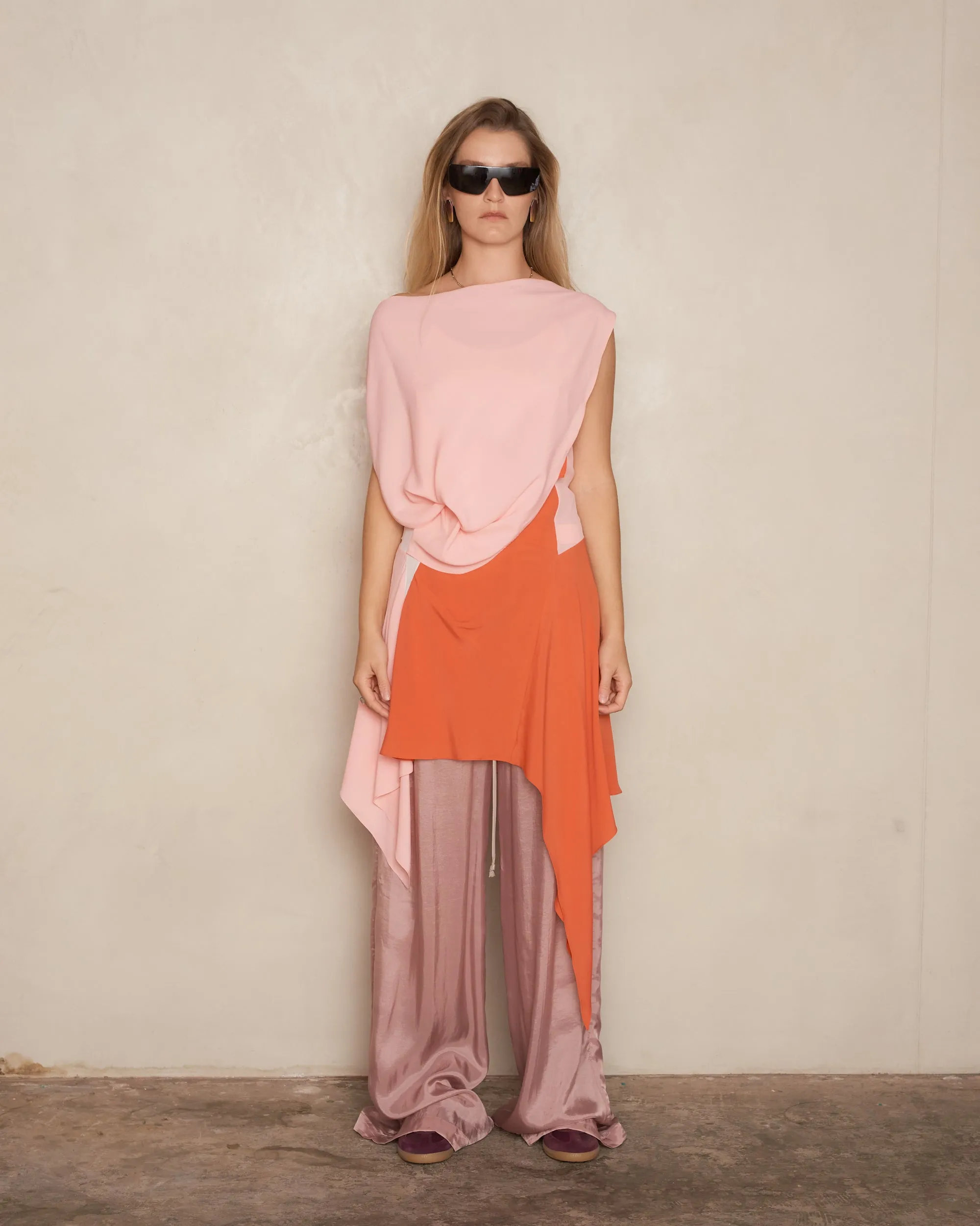 Blush Coral Jogakbo Dress