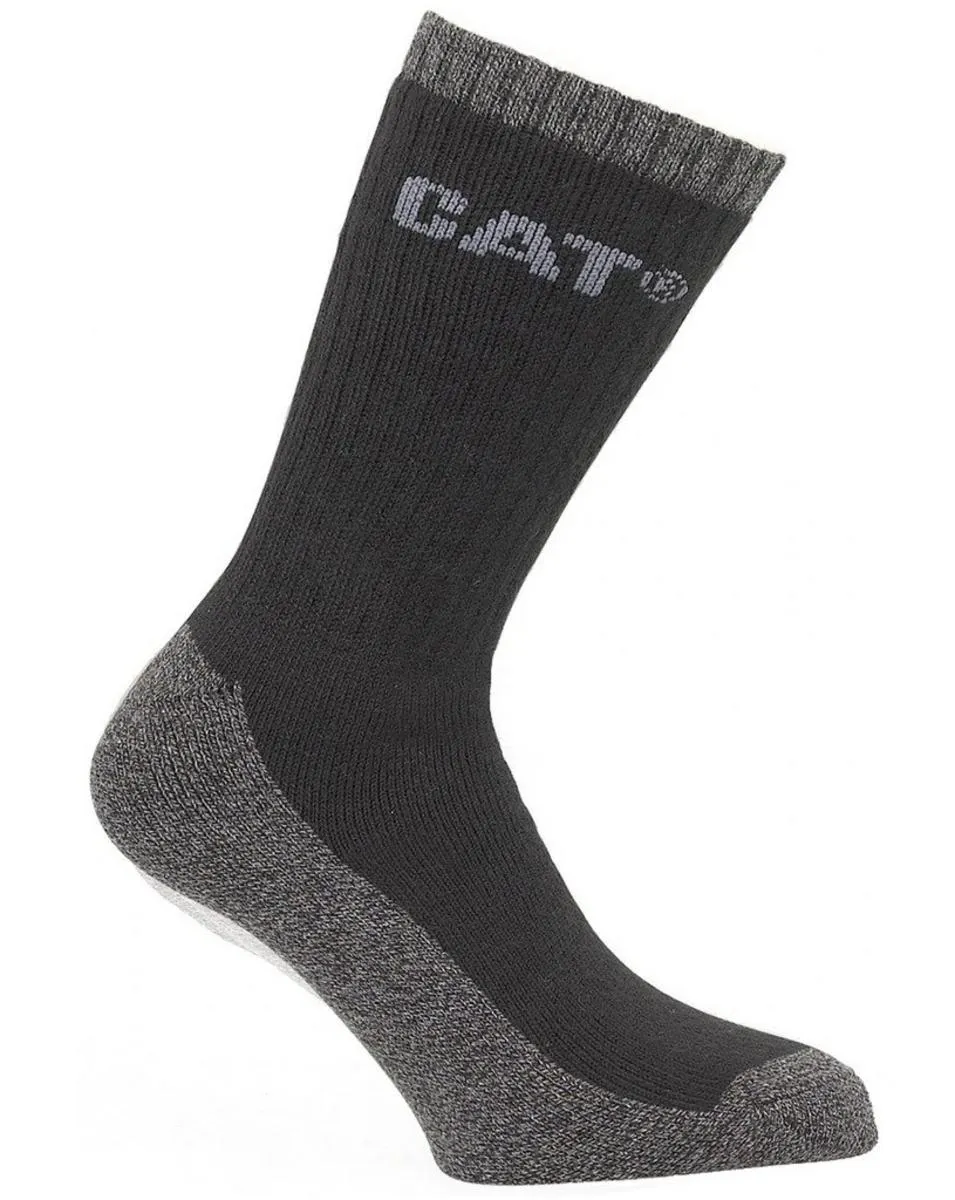 Caterpillar Thermo Socks - 2 Pair Pack Black