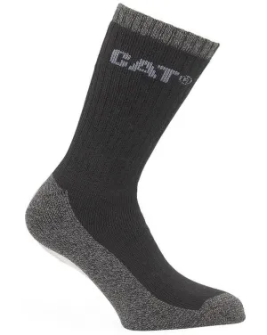 Caterpillar Thermo Socks - 2 Pair Pack Black