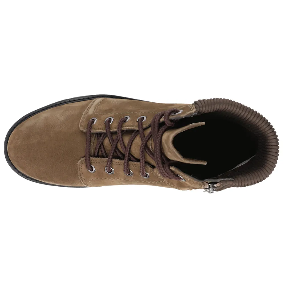 Cervina Valley Waterproof Mid Round Toe Lace Up Boots