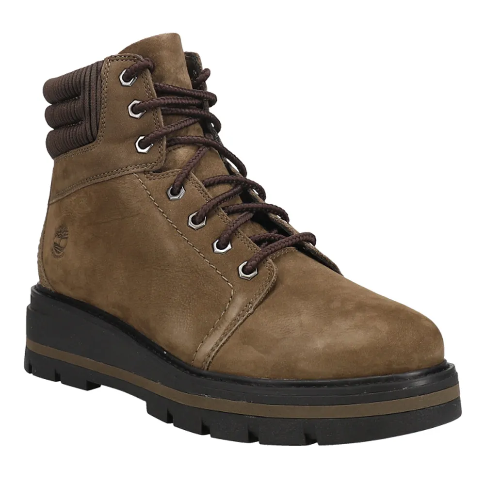 Cervina Valley Waterproof Mid Round Toe Lace Up Boots