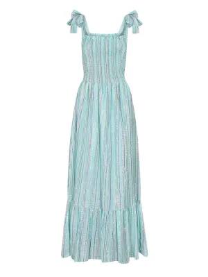 Clary stripe maxi dress - Stardust