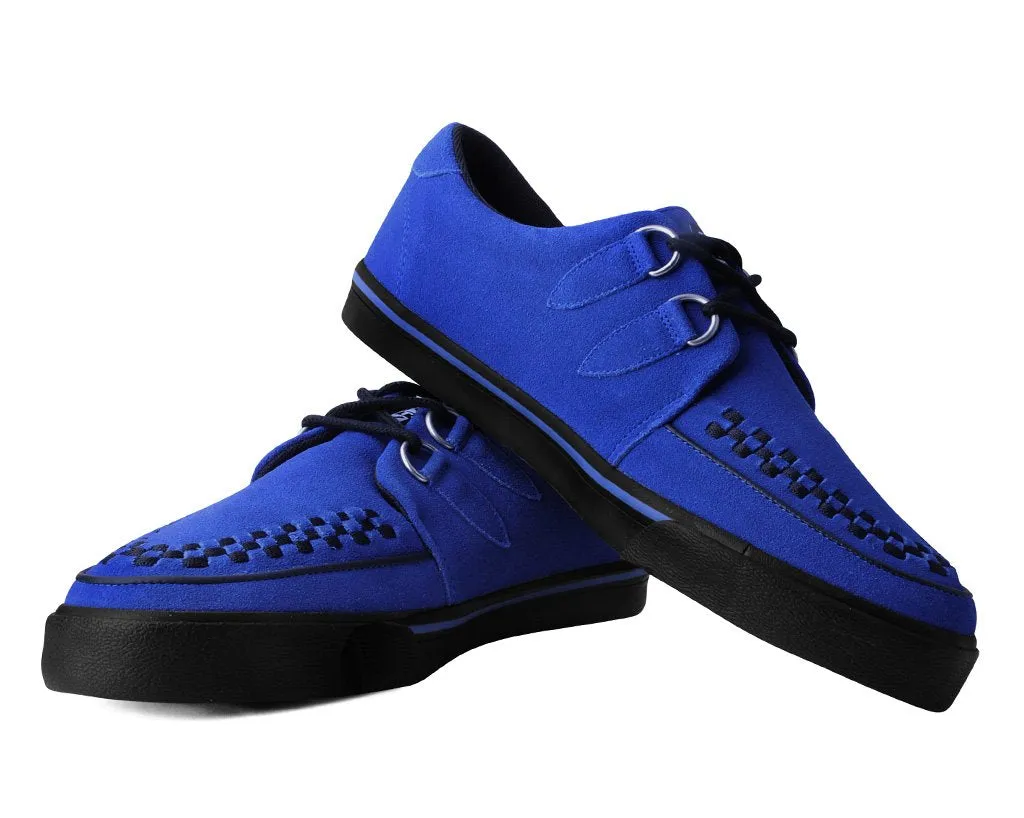 Electric Blue Cow Suede D-Ring VLK Sneaker