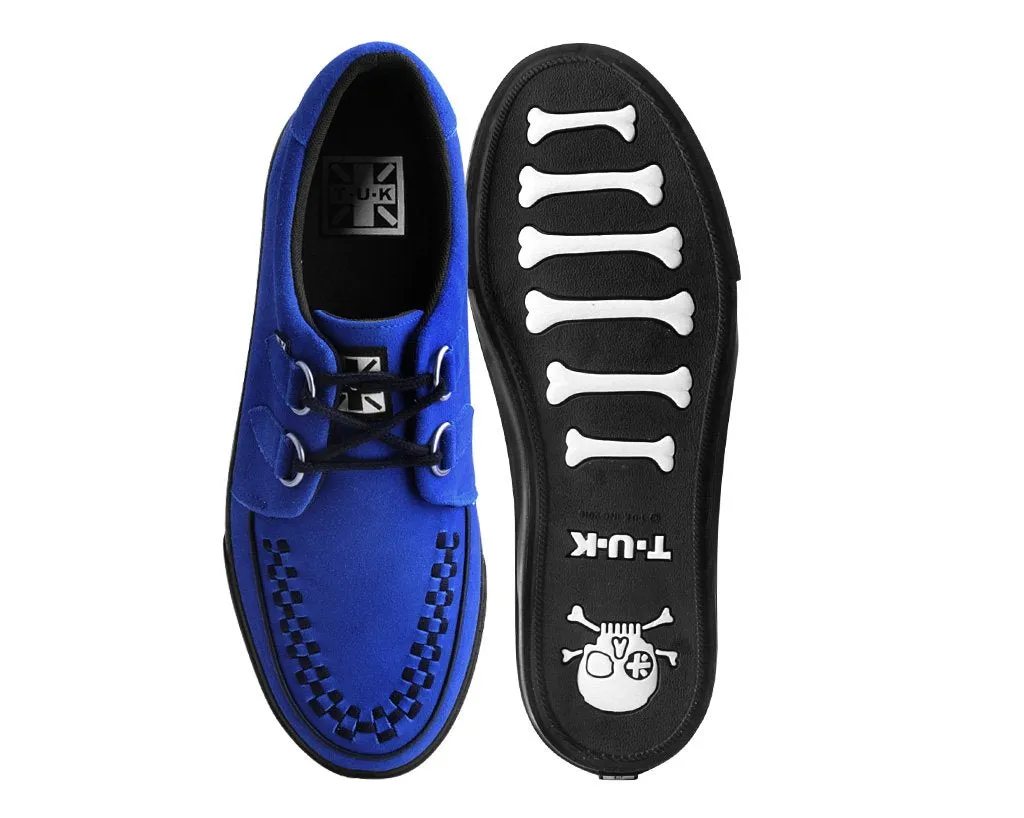 Electric Blue Cow Suede D-Ring VLK Sneaker