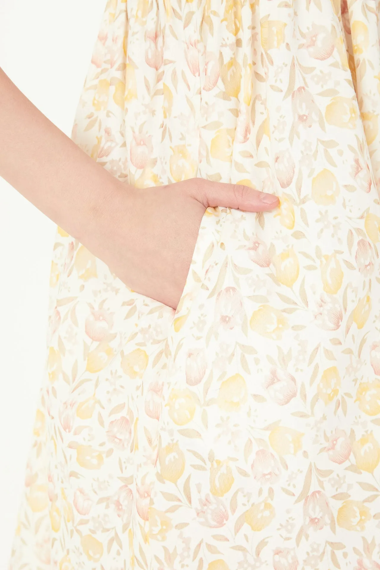 Floral Strappy back Mini Dress