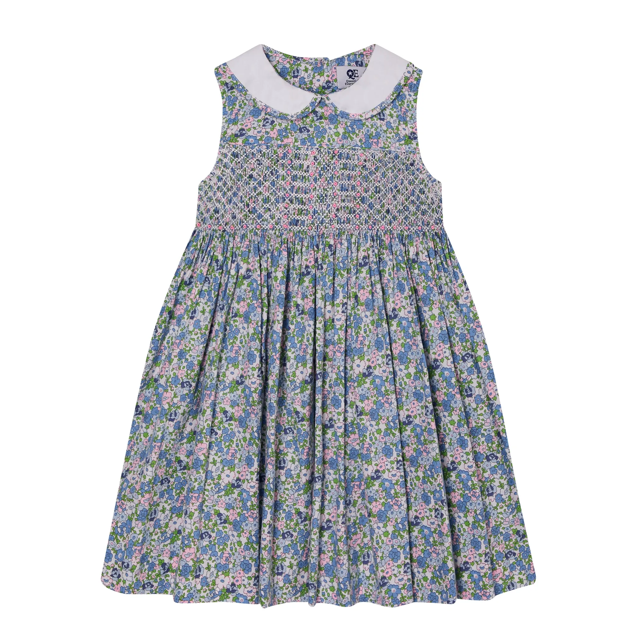 Hand-Smocked Girls Dress - Eden