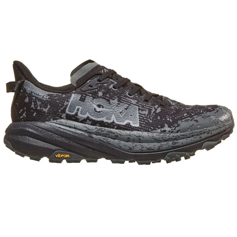 Hoka Women's Speedgoat 6 Wide Gore-Tex Black / Outer Orbit
