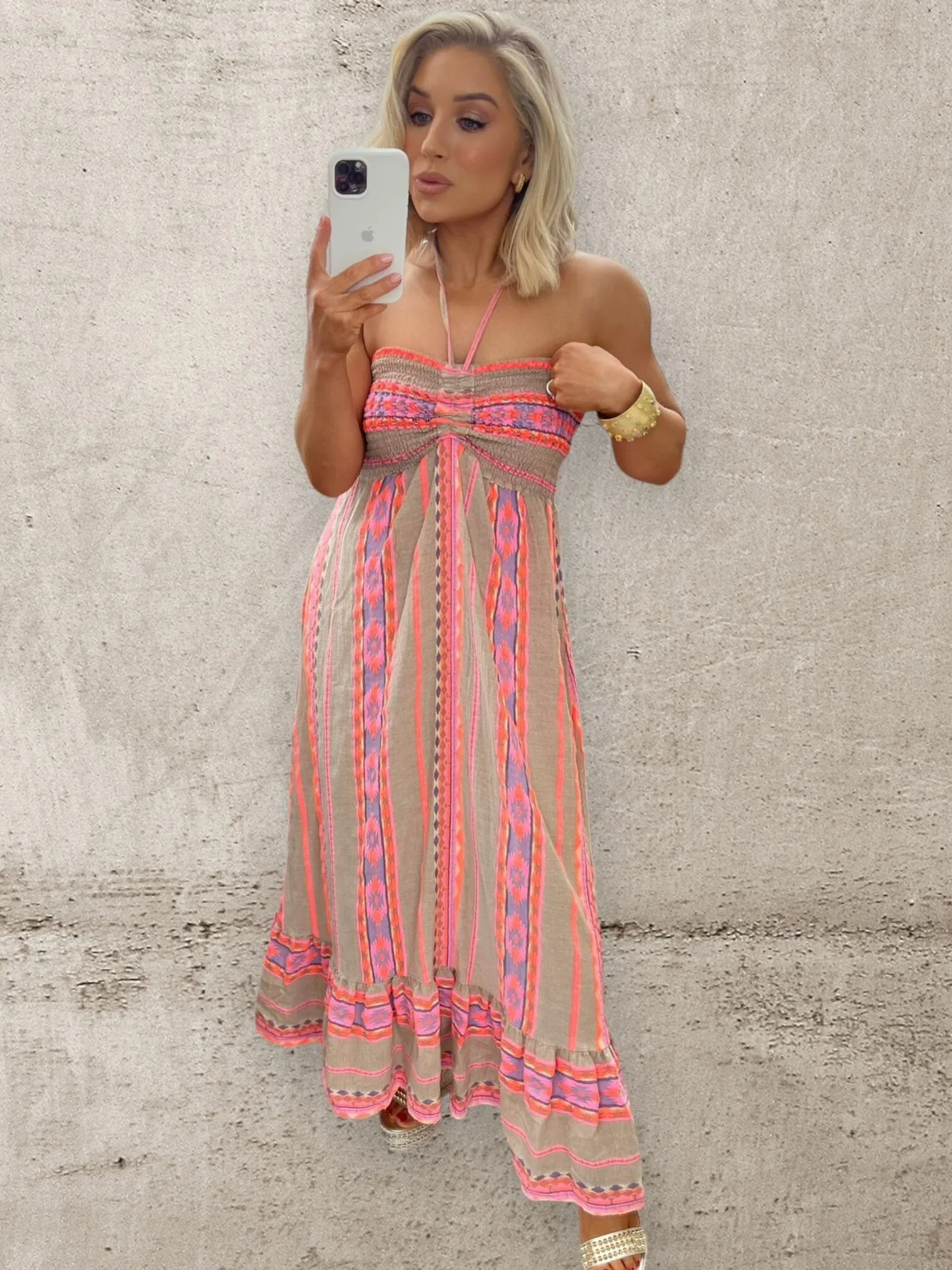 IBIZA GLOW MAXI DRESS