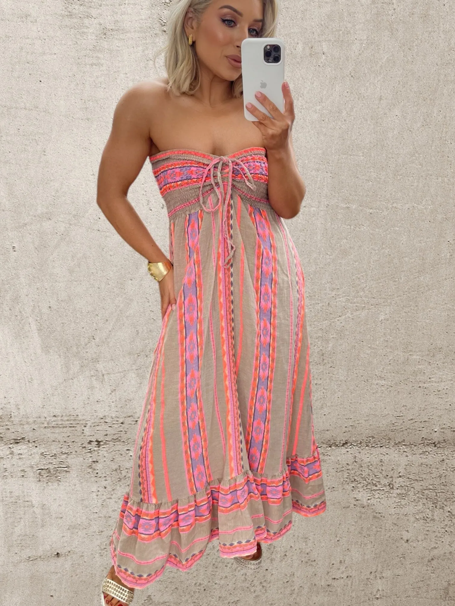 IBIZA GLOW MAXI DRESS