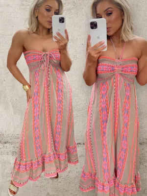 IBIZA GLOW MAXI DRESS
