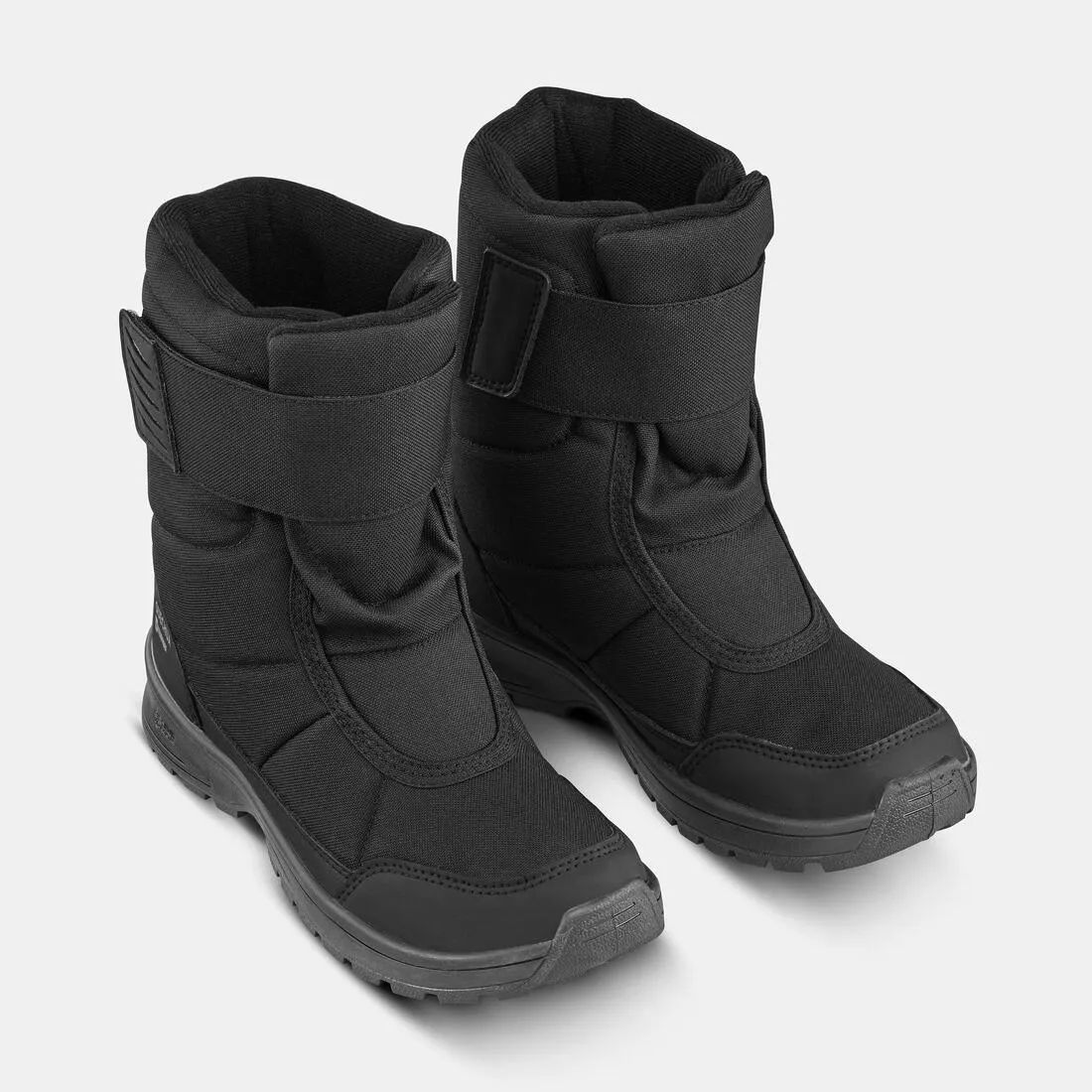 Kids’ warm waterproof snow winter hiking boots SH100