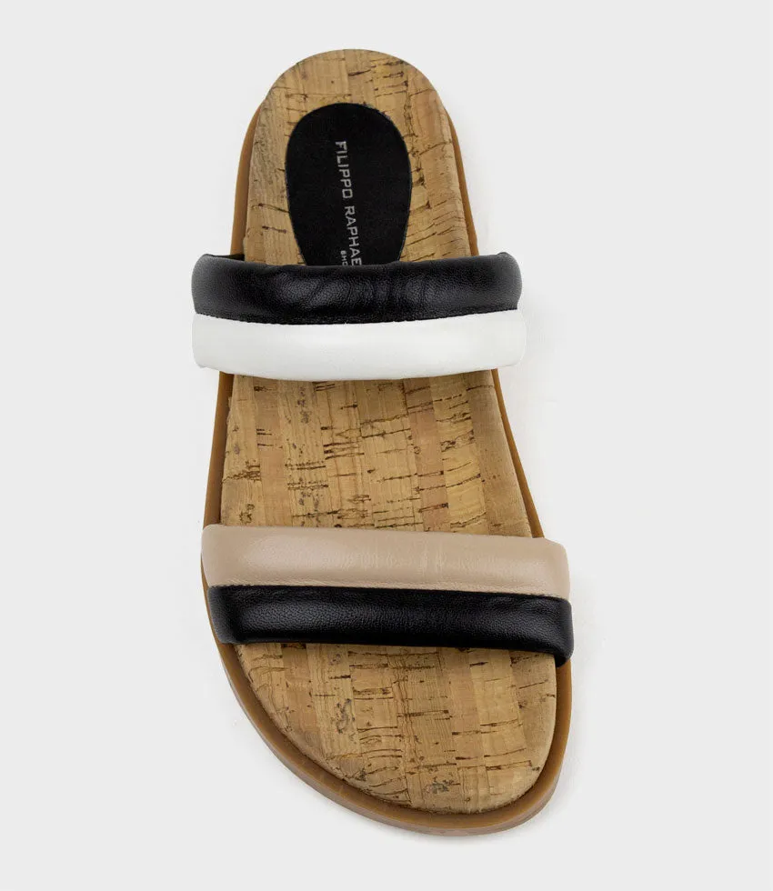 KINALA Two Strap Slide on Unit in Neutral Multi