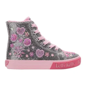 Lelli Kelly Baby Girl's Silver Dafne Pewter Warm Lined Baseball Boots