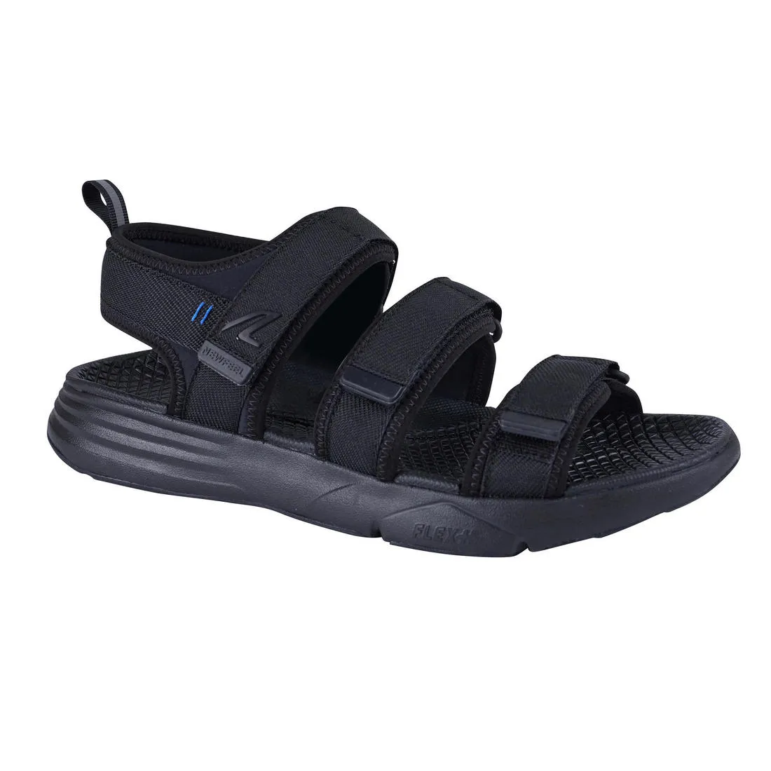 Men ACTIVE WALK FRESH SANDAL BLACK .