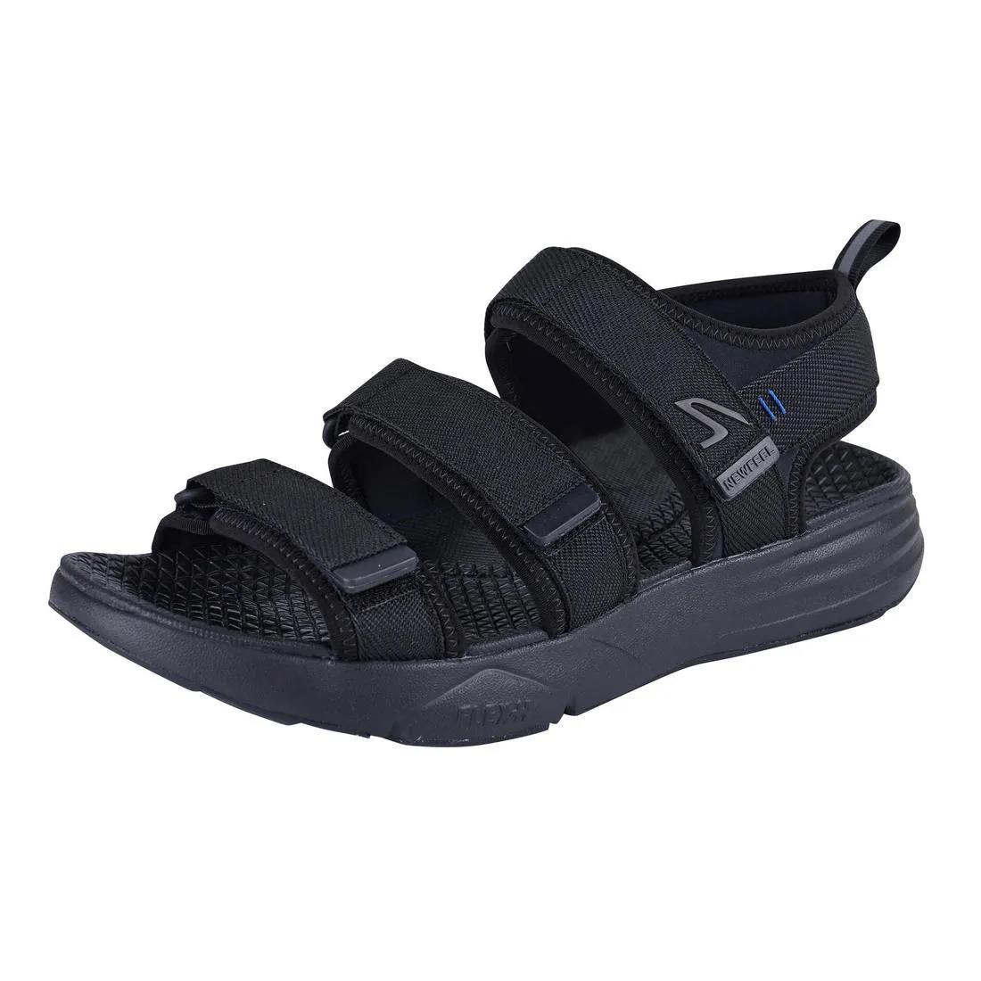 Men ACTIVE WALK FRESH SANDAL BLACK .