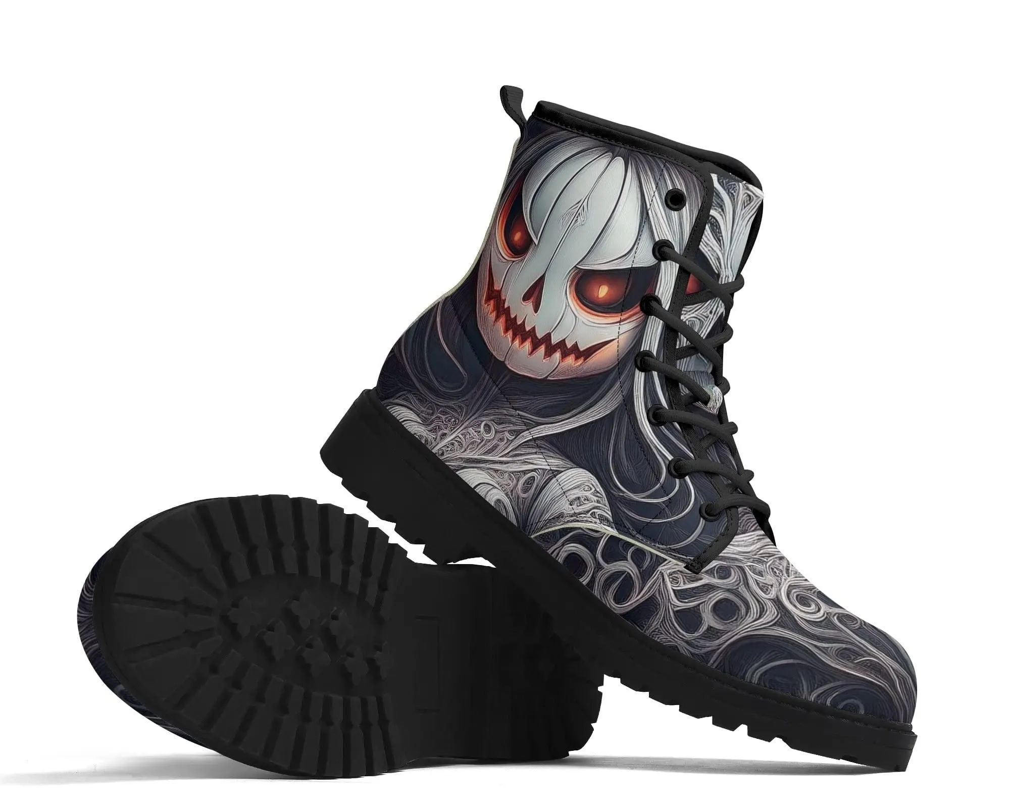 Midnight Enchantress Leather Boots