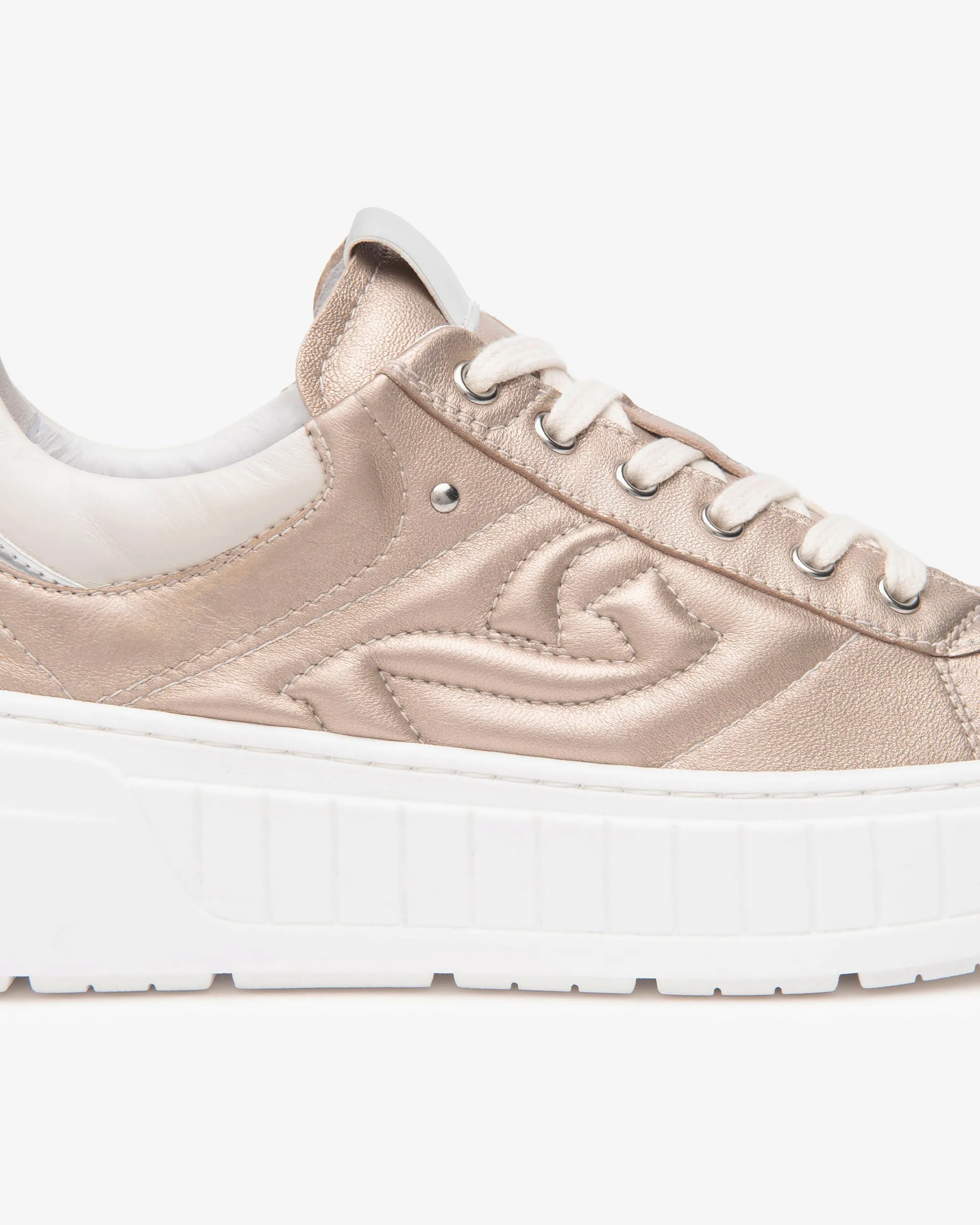 NeroGiardini Bronze Platform Trainer |E513091D67
