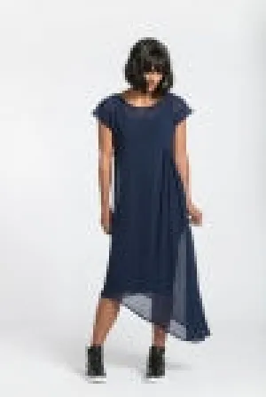 NES -Flow Dress - Ink
