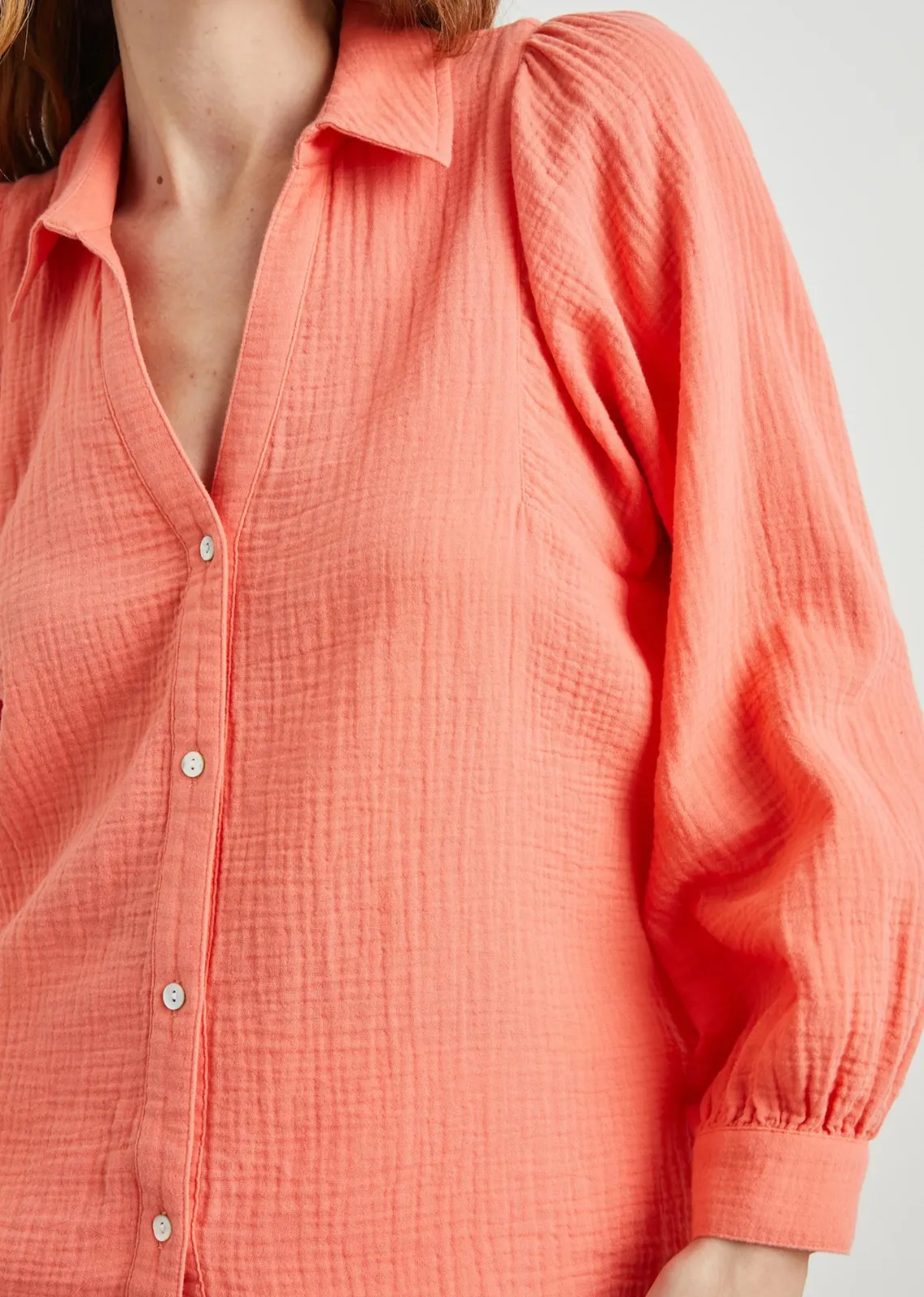 Rails Lo Shirt- Papaya