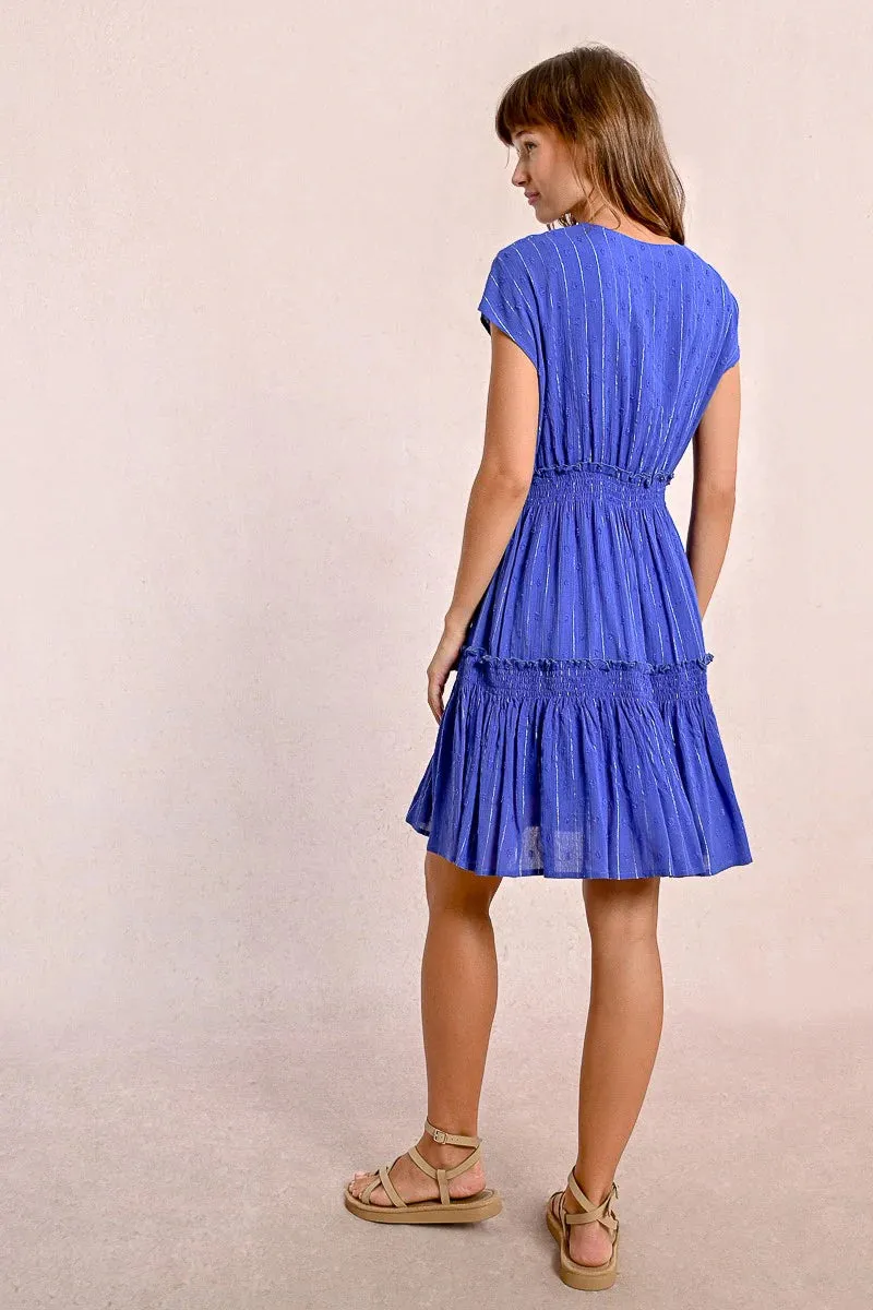 Striped Dress - Blue
