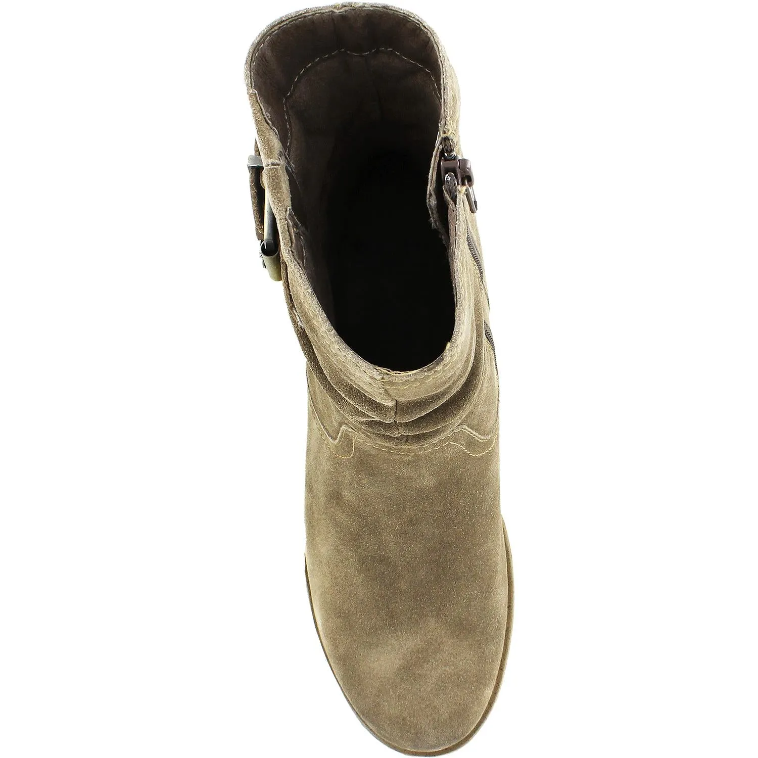 Women's Earth Butternut Warm Taupe Suede