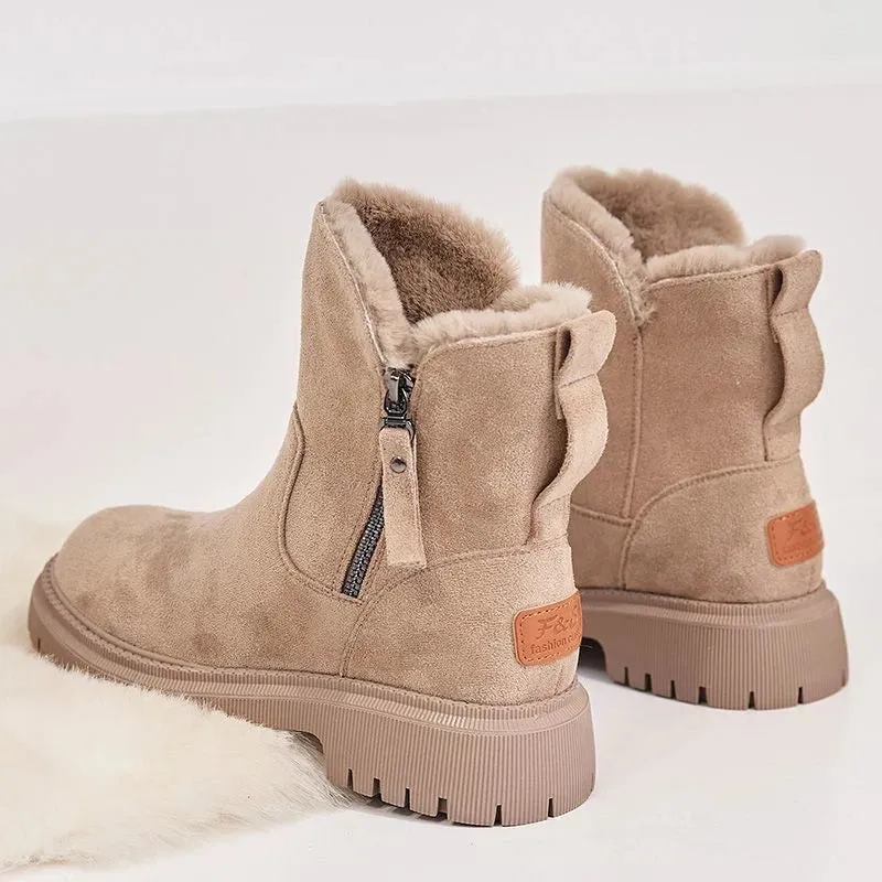 (XMAS SALE : 1 1 Free Promotion ) Orthopedic Snow Boots Women With Warm Lining