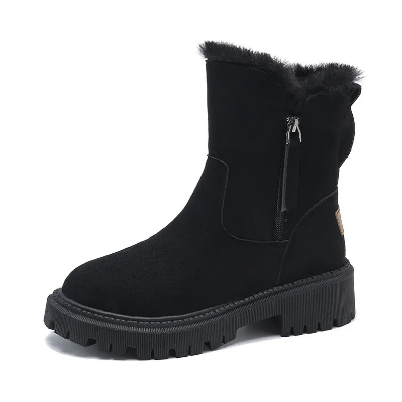 (XMAS SALE : 1 1 Free Promotion ) Orthopedic Snow Boots Women With Warm Lining
