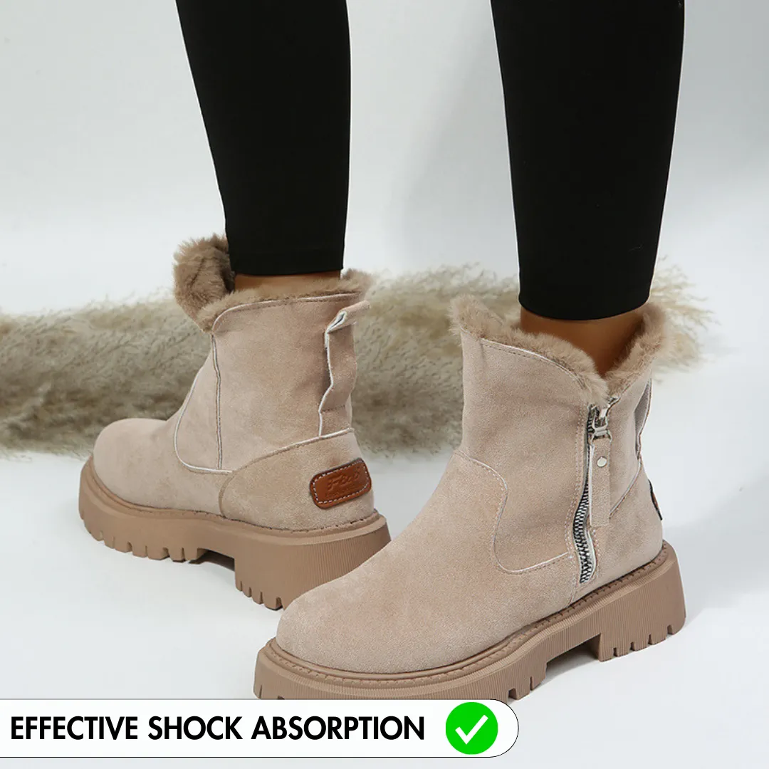 (XMAS SALE : 1 1 Free Promotion ) Orthopedic Snow Boots Women With Warm Lining