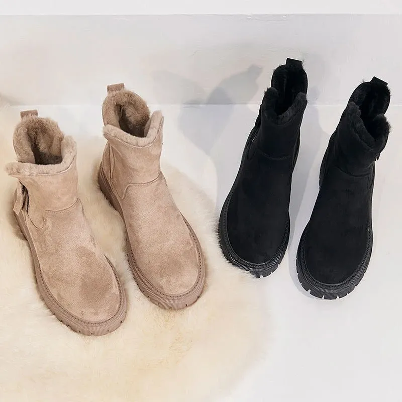 (XMAS SALE : 1 1 Free Promotion ) Orthopedic Snow Boots Women With Warm Lining